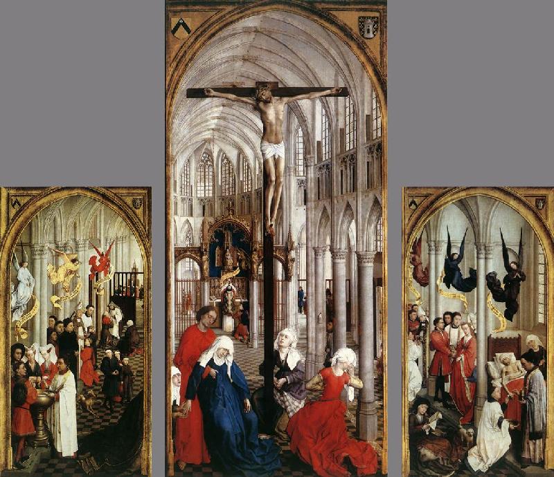 Rogier van der Weyden Seven Sacraments oil painting image